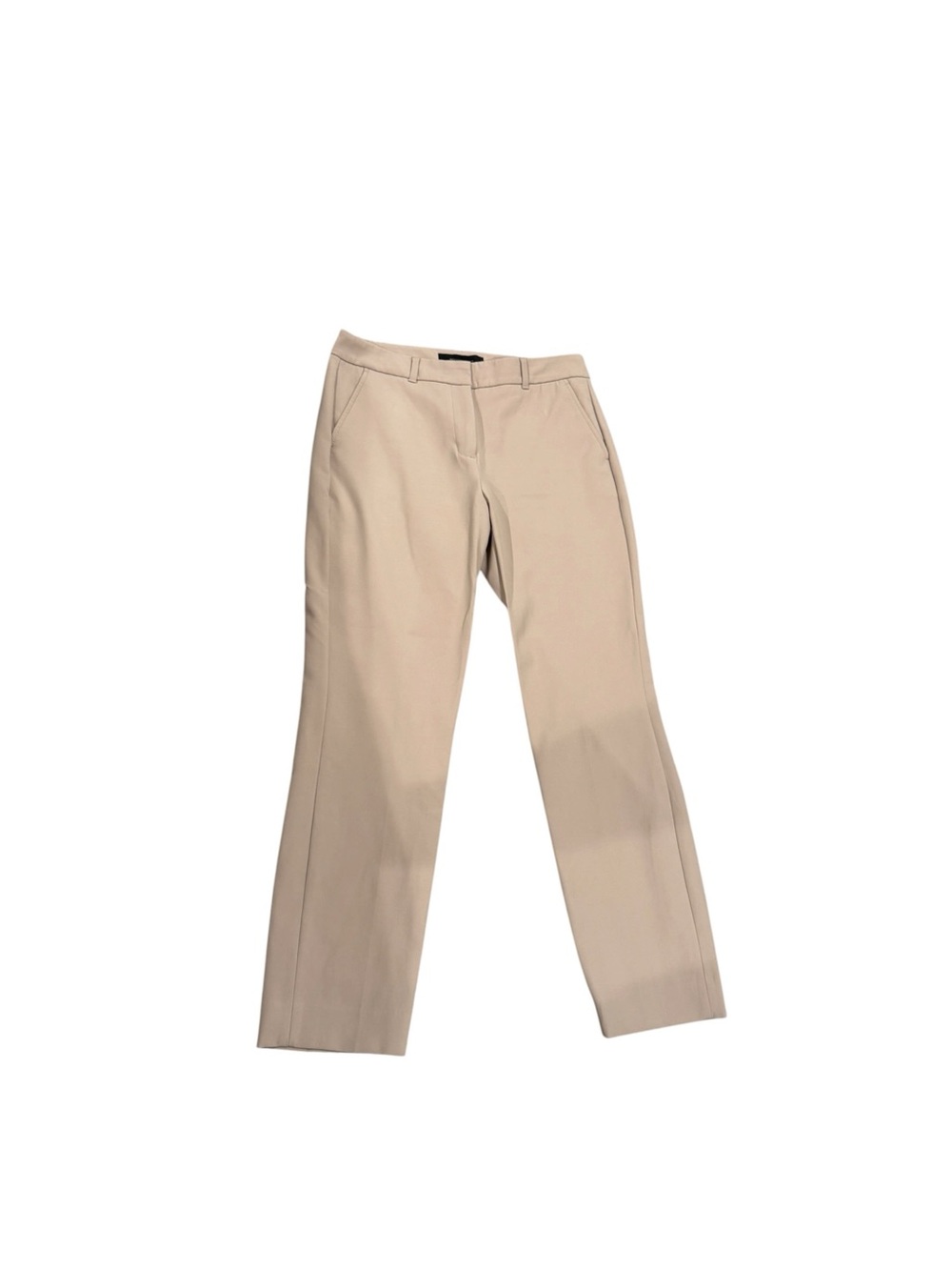 White House Black Market Elle Slim Ankle Pant in Light Beige